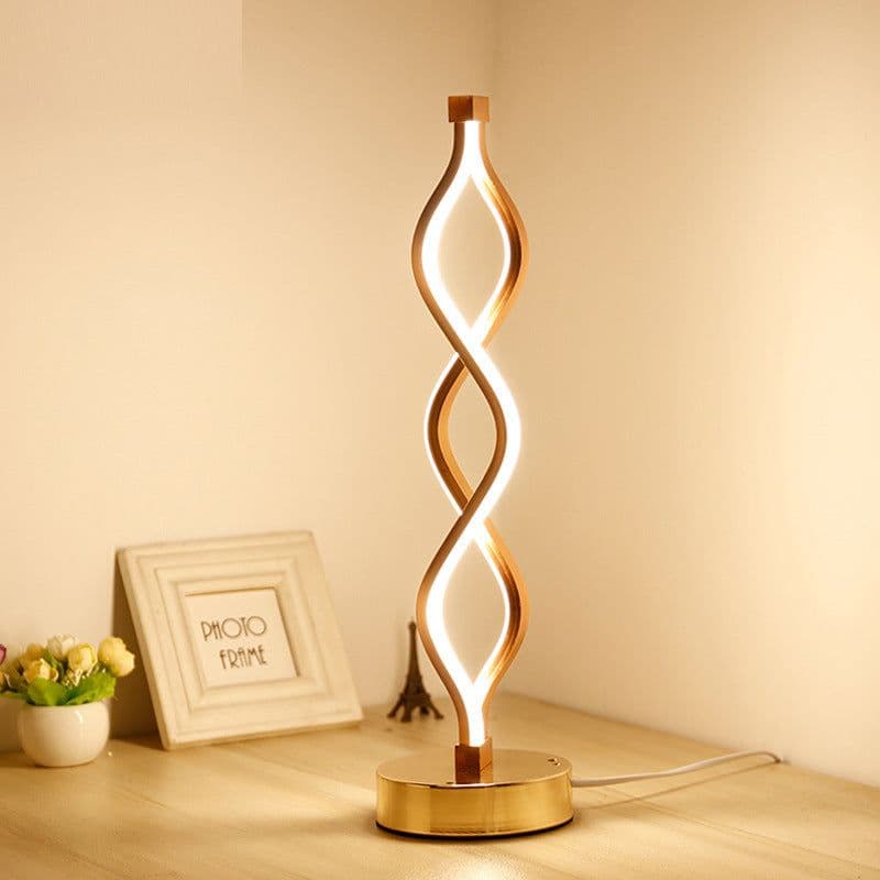 image-Acrylic Aluminum Eye Protection LED Desk Lamp