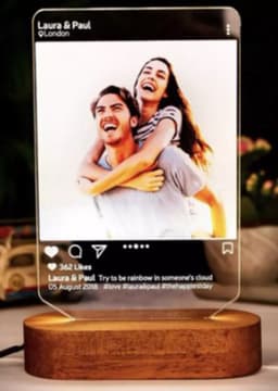 image-Custom Spotify Note Night Light 3D Dimmable USB Power Customized Colrful Photo Home Decor Festival Gift