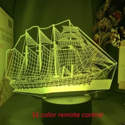 image-Custom 3d Lamp Airplane Hologram Baby Night Light Cool Name Customization Nightlight for Child Bedroom Decor 3d Led Night Light