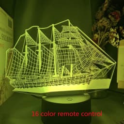 image-Custom 3d Lamp Airplane Hologram Baby Night Light Cool Name Customization Nightlight for Child Bedroom Decor 3d Led Night Light