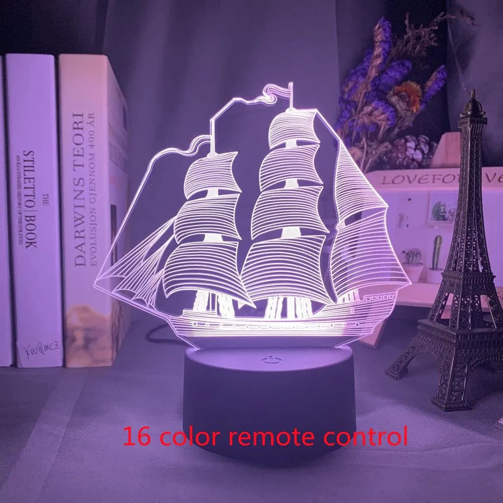 image-Custom 3d Lamp Airplane Hologram Baby Night Light Cool Name Customization Nightlight for Child Bedroom Decor 3d Led Night Light