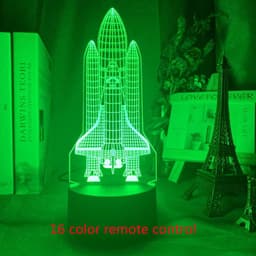 image-Custom 3d Lamp Airplane Hologram Baby Night Light Cool Name Customization Nightlight for Child Bedroom Decor 3d Led Night Light