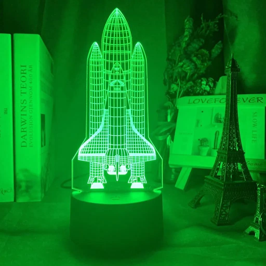 image-Custom 3d Lamp Airplane Hologram Baby Night Light Cool Name Customization Nightlight for Child Bedroom Decor 3d Led Night Light
