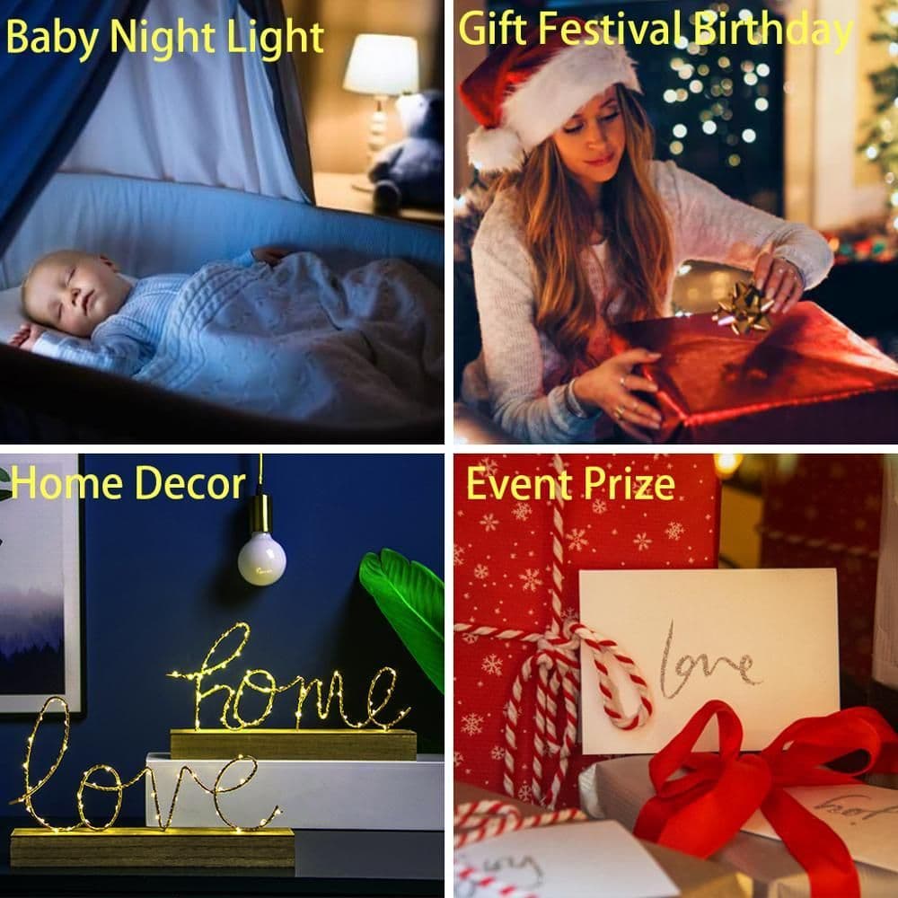 image-Custom 3d Lamp Airplane Hologram Baby Night Light Cool Name Customization Nightlight for Child Bedroom Decor 3d Led Night Light