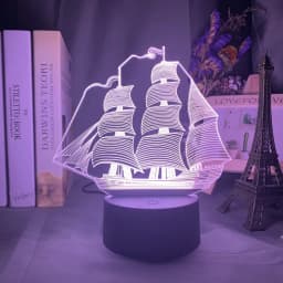 image-Custom 3d Lamp Airplane Hologram Baby Night Light Cool Name Customization Nightlight for Child Bedroom Decor 3d Led Night Light