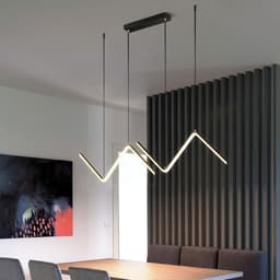 image-LED Chandelier Minimalist Design for Living Room Bedroom Kitchen Creative Art Wall Suspension Light Fixtures