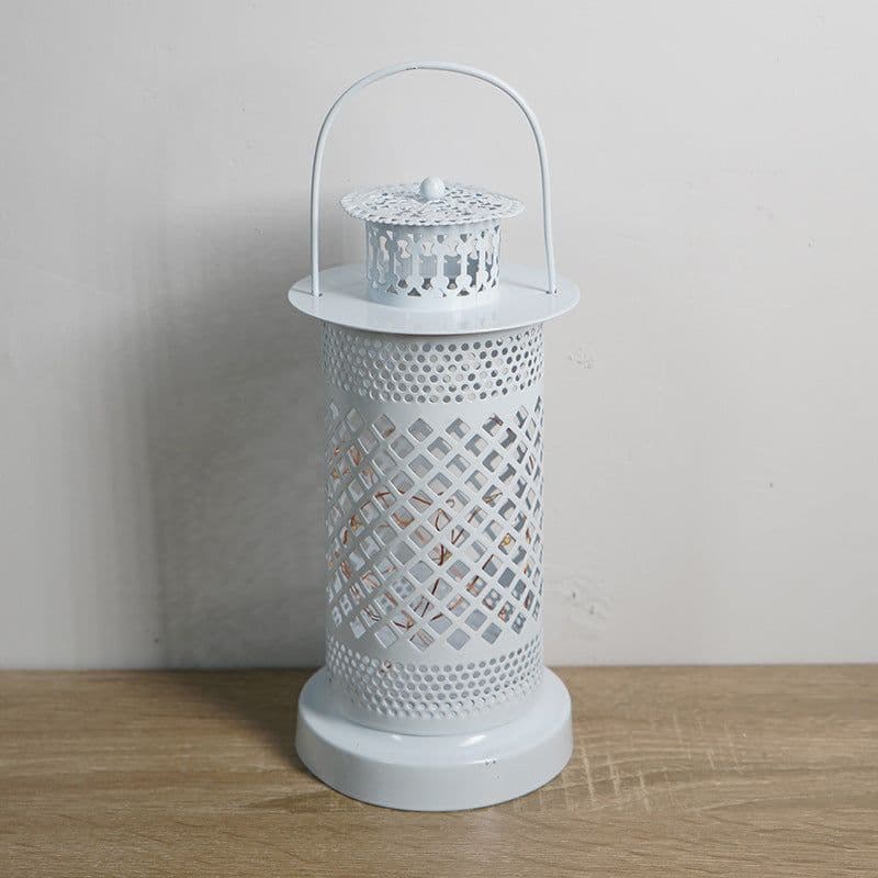 image-Creative Hollow Wind Lanterns Home Decoration Iron Crafts