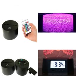 image-Led Colorful Gradient Light Home Bedroom Desk Decoration