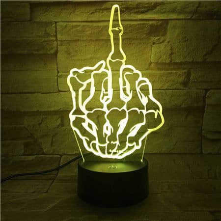 image-Led Colorful Gradient Light Home Bedroom Desk Decoration