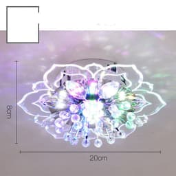 image-Small Crystal Lamp Corridor Lamp Modern Minimalist Living Room Lamp