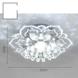 image-Small Crystal Lamp Corridor Lamp Modern Minimalist Living Room Lamp