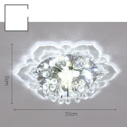 image-Small Crystal Lamp Corridor Lamp Modern Minimalist Living Room Lamp