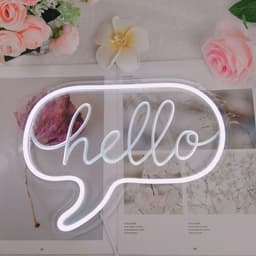 image-Creative Gifts Home Decoration Christmas Sun Clouds English Neon Lights