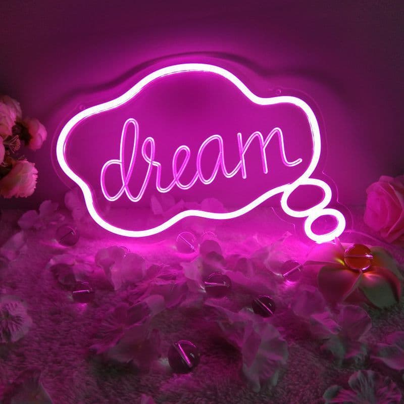 image-Creative Gifts Home Decoration Christmas Sun Clouds English Neon Lights