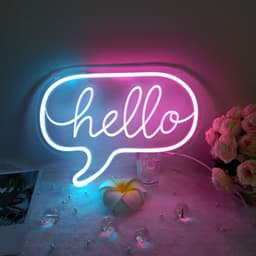image-Creative Gifts Home Decoration Christmas Sun Clouds English Neon Lights