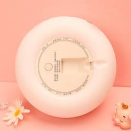 image-Soft Silicone Food and Play Steamed Buns Pat Light And Sleep Night Light