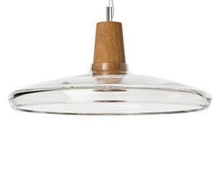 image-Modern Led Glass Pendant Light Fixture With Wood Vintage Rustic Hanging Lamp For Cafe Bar Restaurant Home Deco Loft Lighting