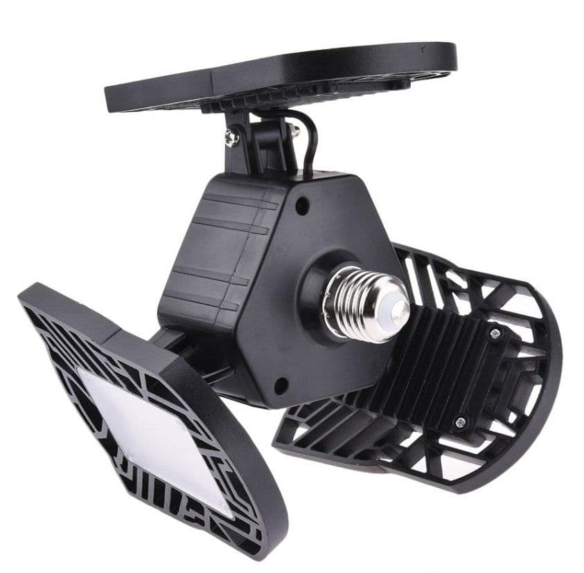 image-General Deformable Lamp Garage Light Radar Warehouse Industrial Lamp Home Lighting High Intensity