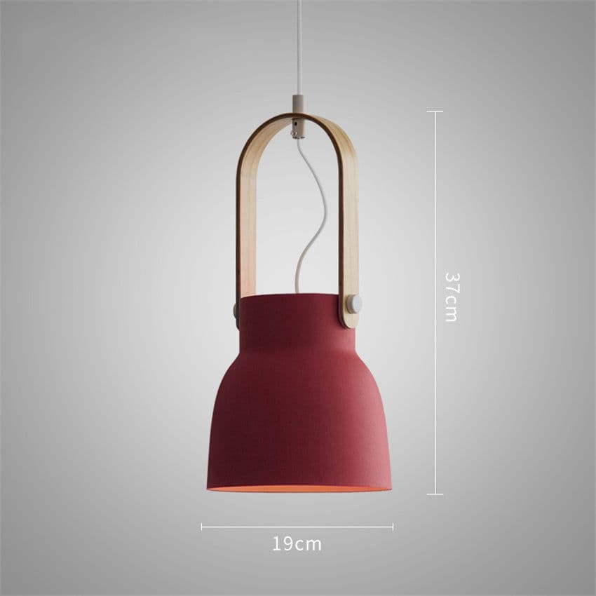 image-Nordic Loft LED Iron Pendant Lights Restaurant Room Bedroom