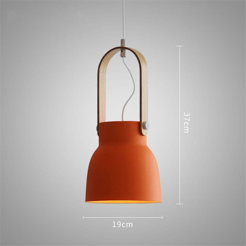 image-Nordic Loft LED Iron Pendant Lights Restaurant Room Bedroom