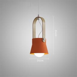 image-Nordic Loft LED Iron Pendant Lights Restaurant Room Bedroom