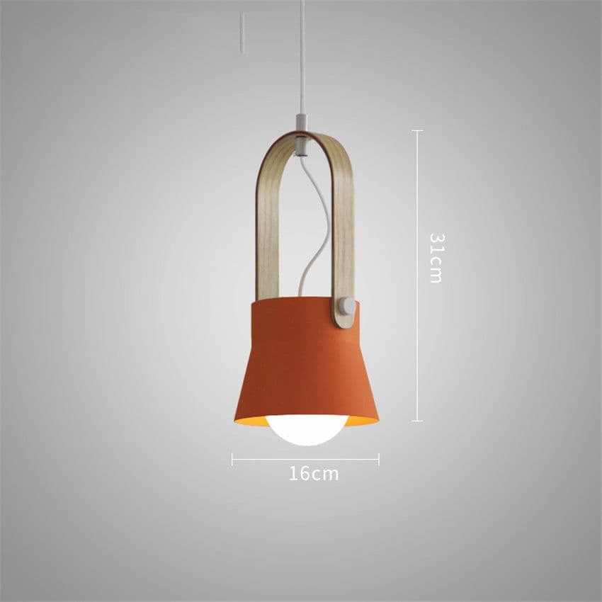 image-Nordic Loft LED Iron Pendant Lights Restaurant Room Bedroom