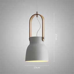 image-Nordic Loft LED Iron Pendant Lights Restaurant Room Bedroom