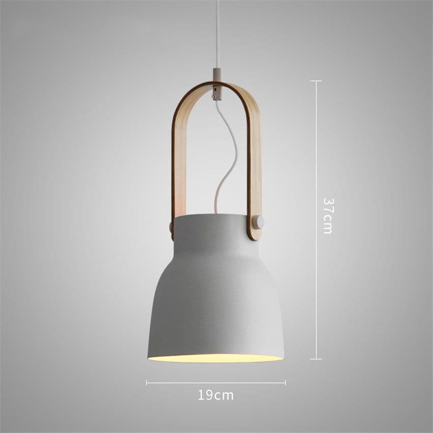 image-Nordic Loft LED Iron Pendant Lights Restaurant Room Bedroom