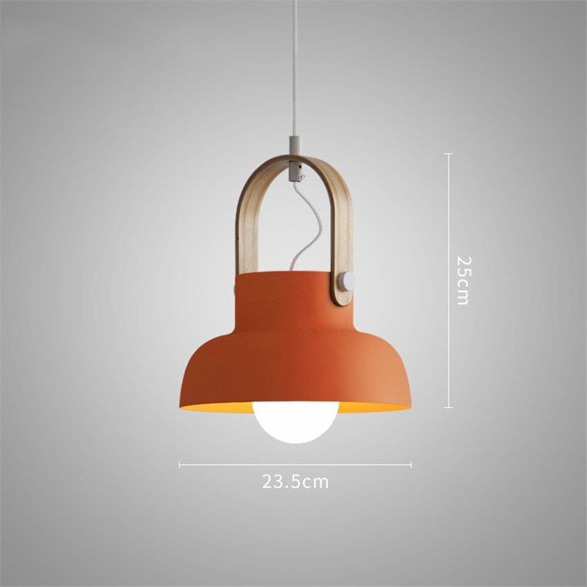 image-Nordic Loft LED Iron Pendant Lights Restaurant Room Bedroom