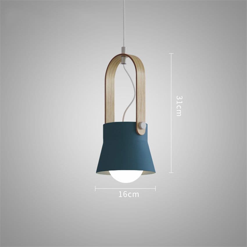 image-Nordic Loft LED Iron Pendant Lights Restaurant Room Bedroom