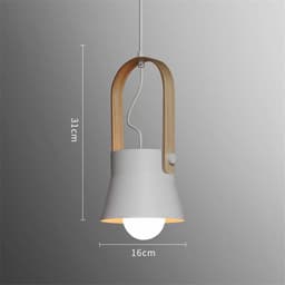 image-Nordic Loft LED Iron Pendant Lights Restaurant Room Bedroom