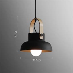 image-Nordic Loft LED Iron Pendant Lights Restaurant Room Bedroom