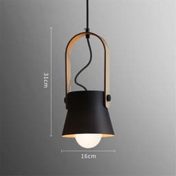 image-Nordic Loft LED Iron Pendant Lights Restaurant Room Bedroom
