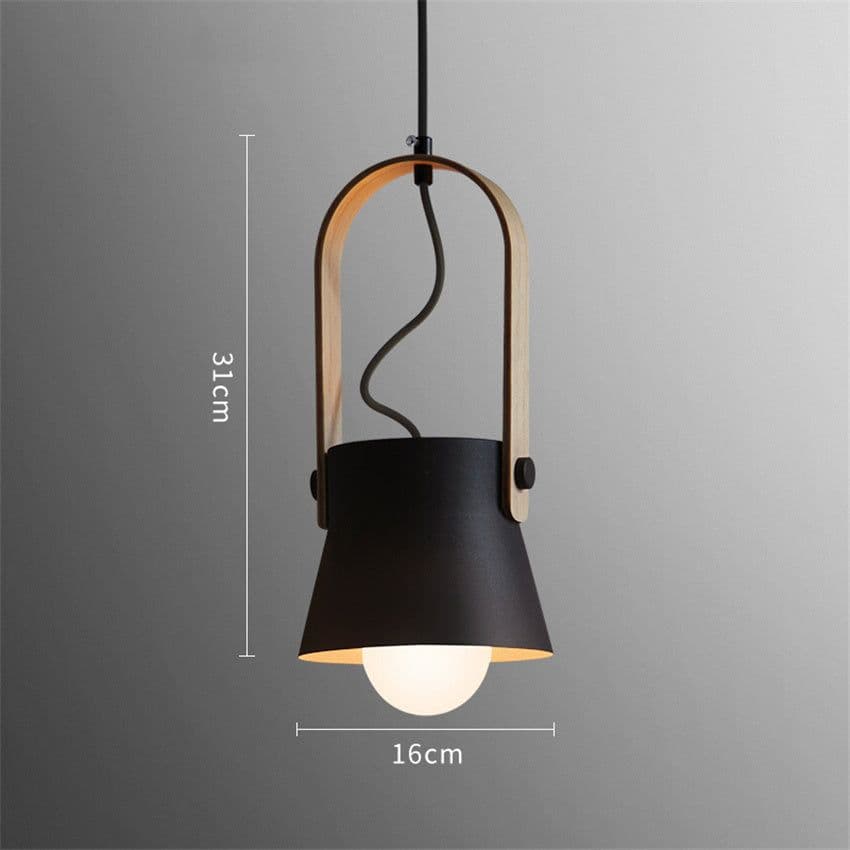 image-Nordic Loft LED Iron Pendant Lights Restaurant Room Bedroom