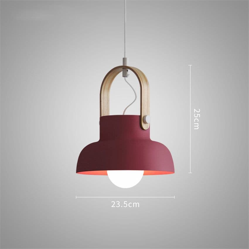 image-Nordic Loft LED Iron Pendant Lights Restaurant Room Bedroom