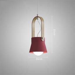 image-Nordic Loft LED Iron Pendant Lights Restaurant Room Bedroom