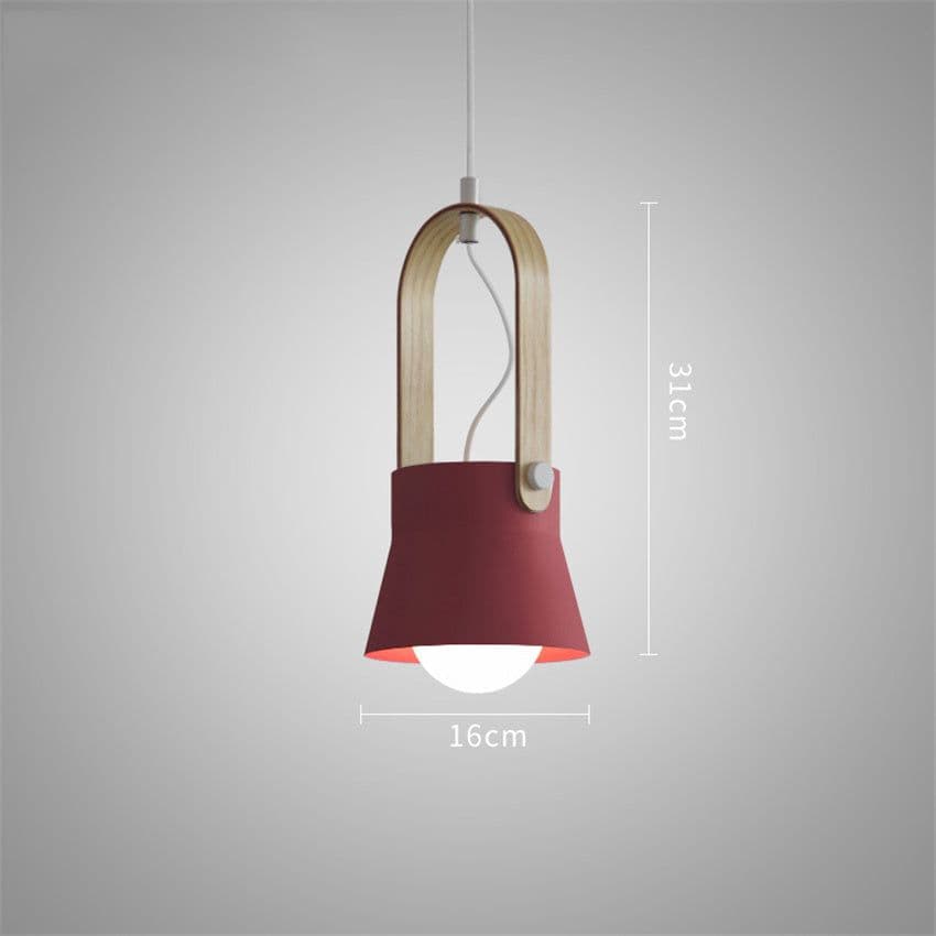 image-Nordic Loft LED Iron Pendant Lights Restaurant Room Bedroom