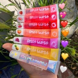 image-Fruit Burst Lip Oil Scented Lip gloss Plumping Lip