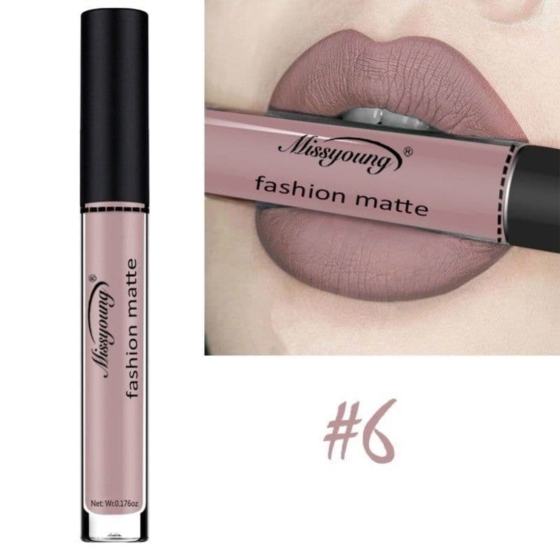 image-Lip Gloss Liquid Lipstick Non-Stick Cup Matte Makeup Llipstick
