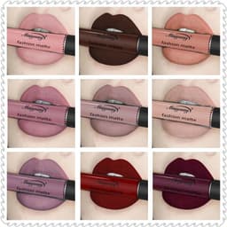 image-Lip Gloss Liquid Lipstick Non-Stick Cup Matte Makeup Llipstick