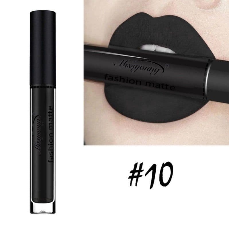 image-Lip Gloss Liquid Lipstick Non-Stick Cup Matte Makeup Llipstick