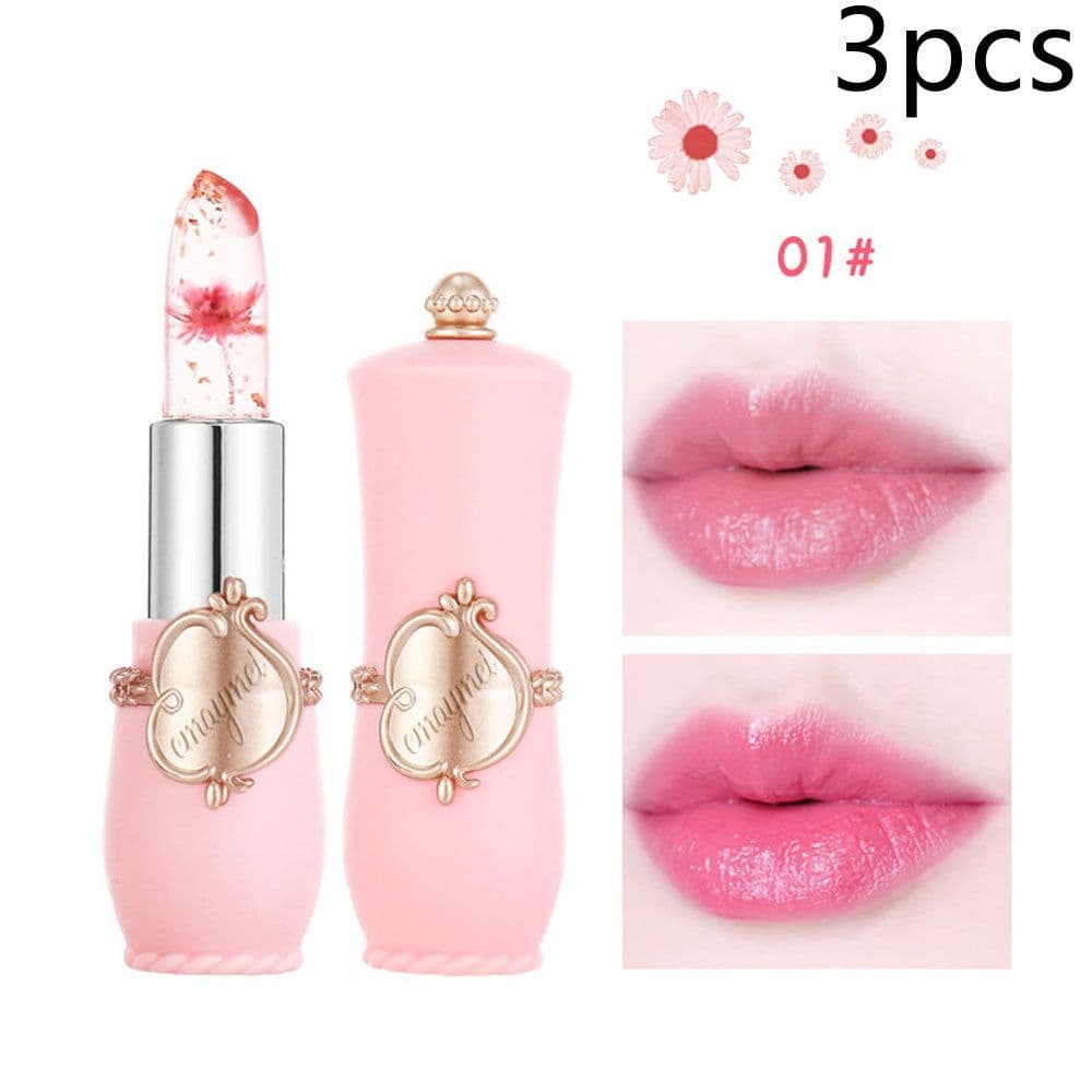 image-Maymei Moisturizing Lip Balm Dried Flower Color Changing Lipstick
