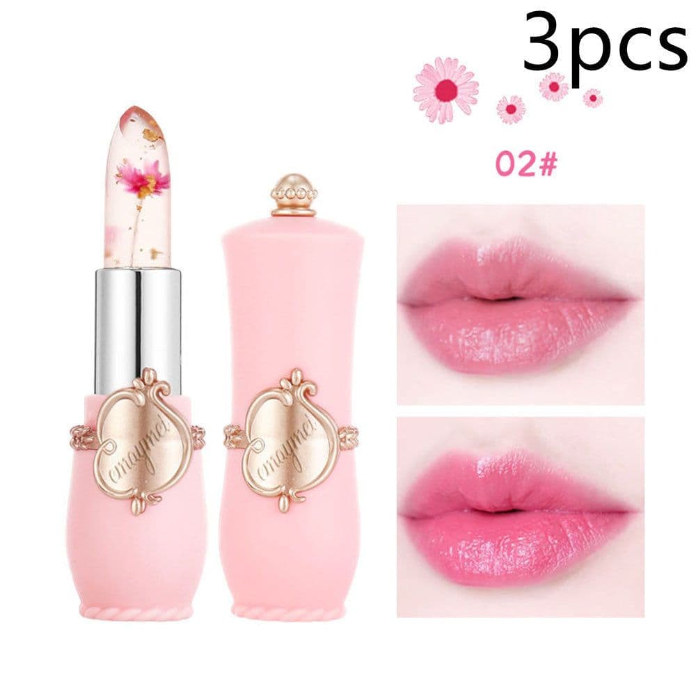 image-Maymei Moisturizing Lip Balm Dried Flower Color Changing Lipstick