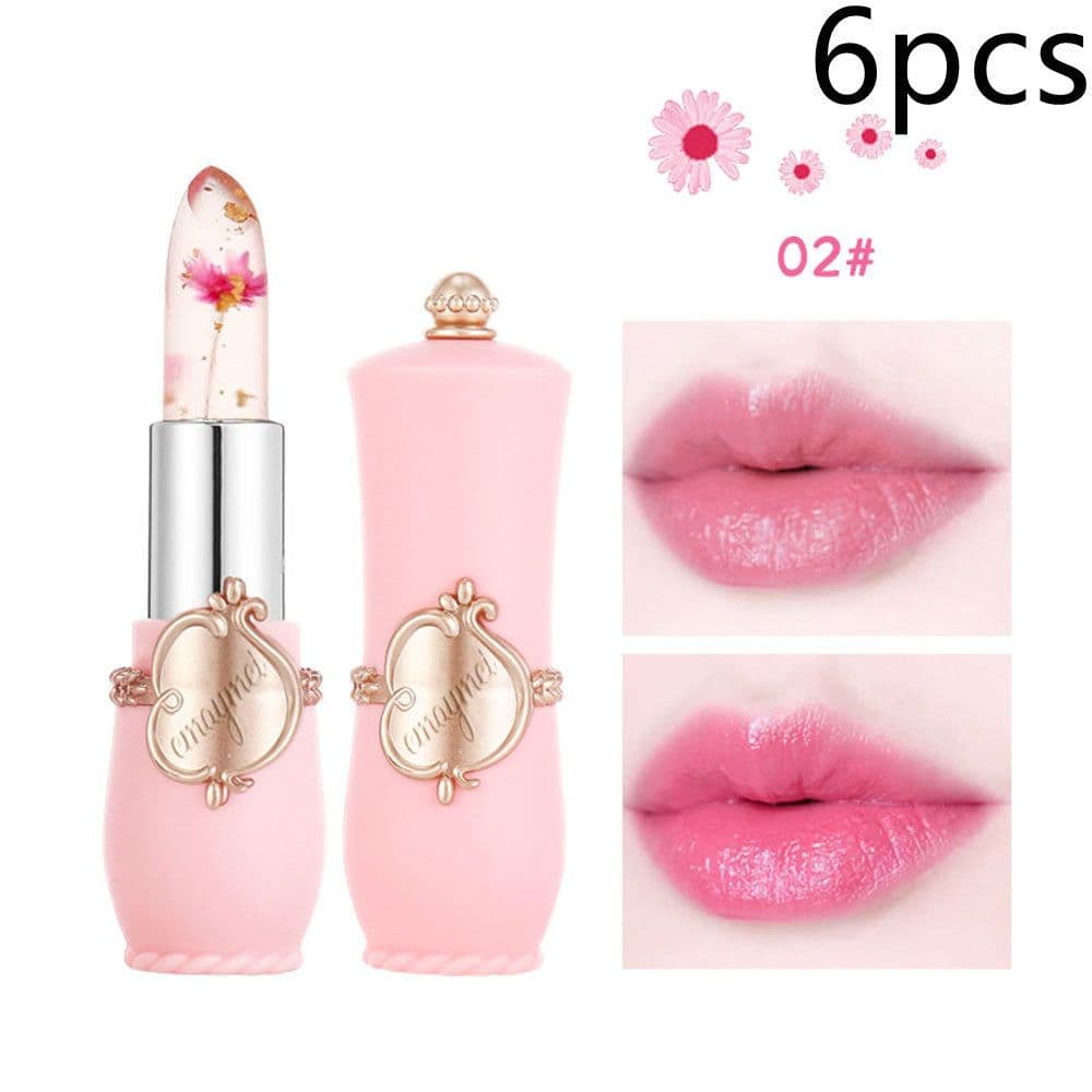 image-Maymei Moisturizing Lip Balm Dried Flower Color Changing Lipstick