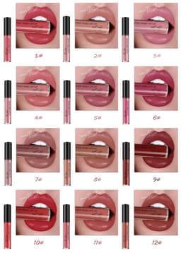 image-Silky Cream Texture Lip Gloss Aliexpress Shopee Cross-Border Exclusive Lip Glaze Lip Gloss Lipstick