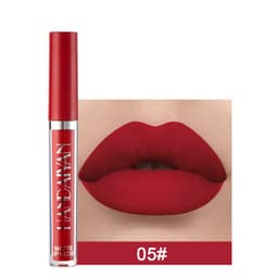 image-Handaiyan Matte Lip Glaze Liquid Lipstick Mini Tube Lip Gloss Waterproof Non Stick Cup Lip Gloss Genuine