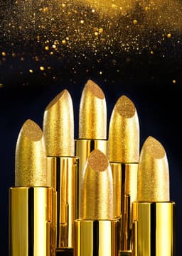 image-Velvet Matte Non-stick Cup Is Not Easy To Fade Fashionable Shiny Gold Powder Lipstick