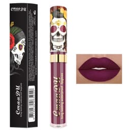 image-Light Metal Pearlescent Skull Single Lip Gloss Lipstick