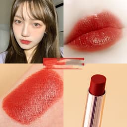image-Golden Thin Tube Semi-matte Velvet Matte Moisturizing Lipstick