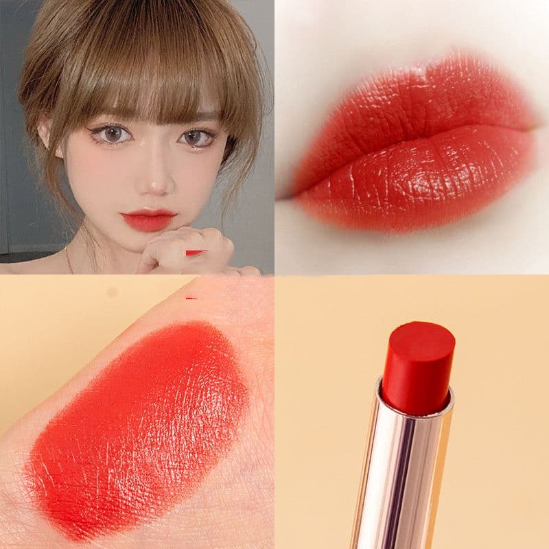 image-Golden Thin Tube Semi-matte Velvet Matte Moisturizing Lipstick